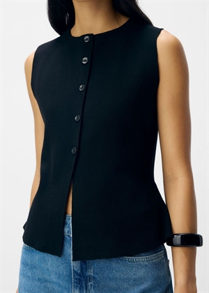 Reynard strik vest Sort Object 